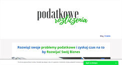 Desktop Screenshot of podatkowerozliczenia.pl